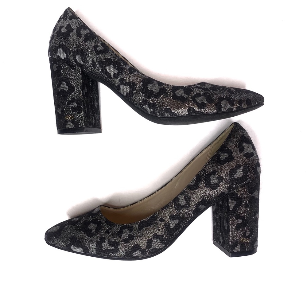 Cole Haan Alanna Metallic Leopard Pumps Size 7 - Picture 5 of 10